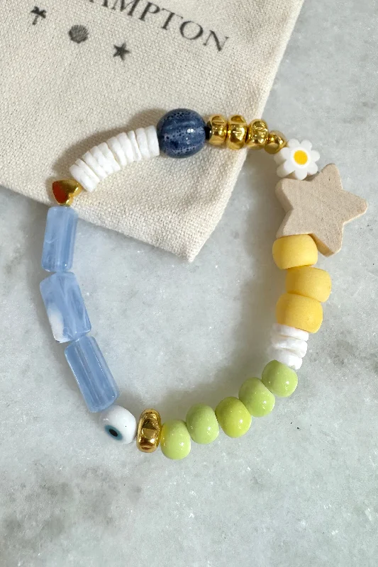 Chunky Leather Bracelet-The Beach Bracelet