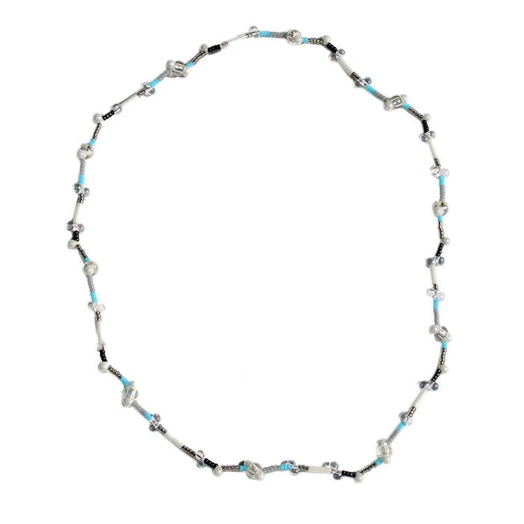 Gold Chain Necklace for Men-Beatriz Choker / Turquoise