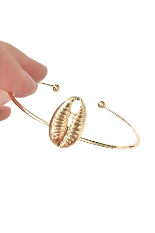 Thin Gold Bracelet for Women-Torquay Bangle