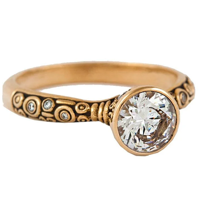 Gold Birthstone Ring-Alex Sepkus Martini Ring - R-127RM