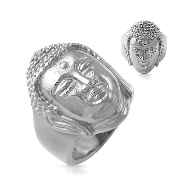 Luxury Wedding Ring-Buddha Ring Stainless Steel