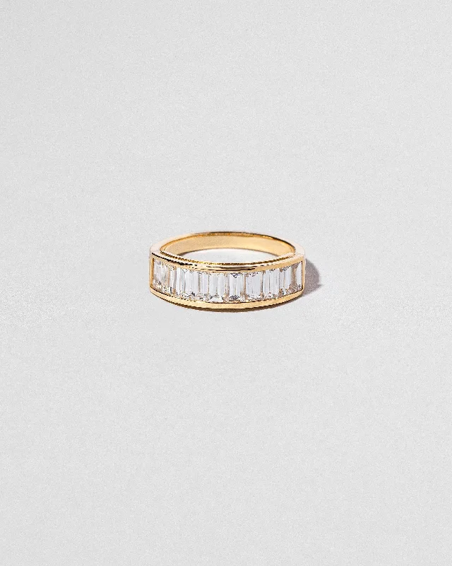 Rose Gold Diamond Ring-Arcade Ring