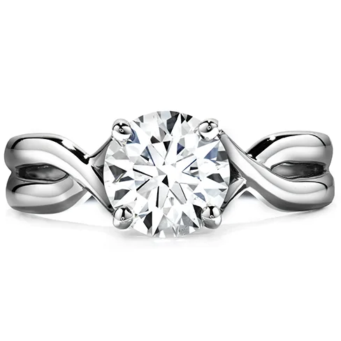 Women’s Stackable Rings-Hearts On Fire Timeless Solitaire Engagement Ring