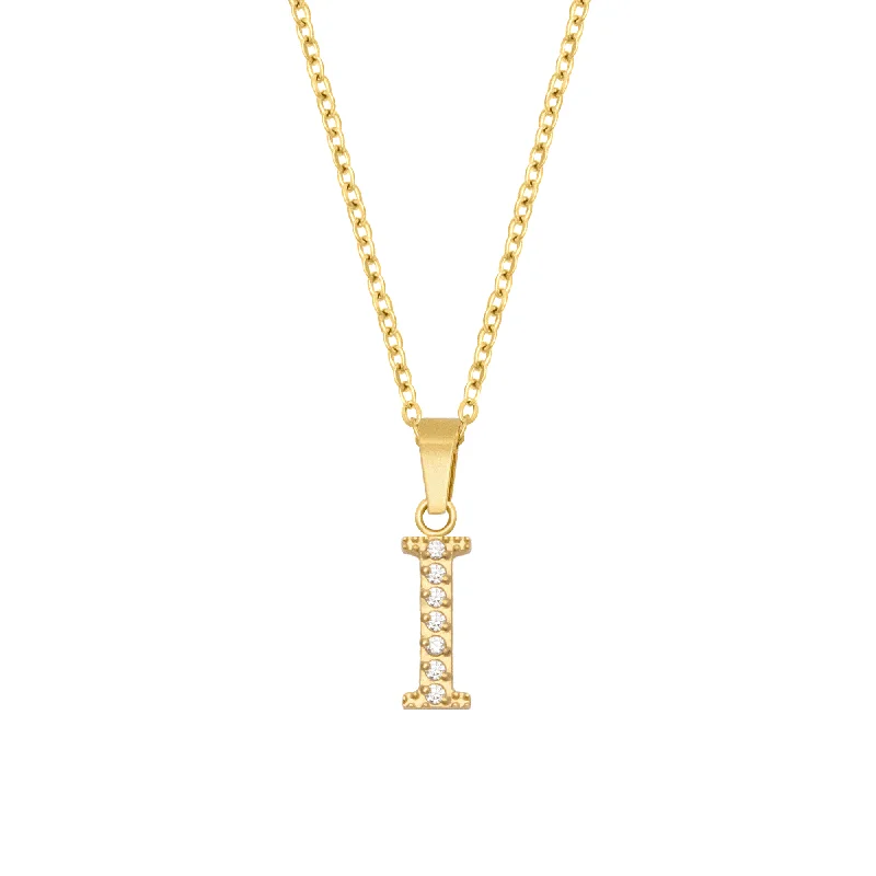 Pearls and Diamonds Necklace-Roman Numerals Necklace