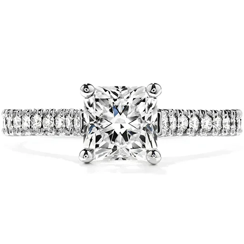 Unique Wedding Rings-Hearts On Fire Enticement Dream Diamond Engagement Ring