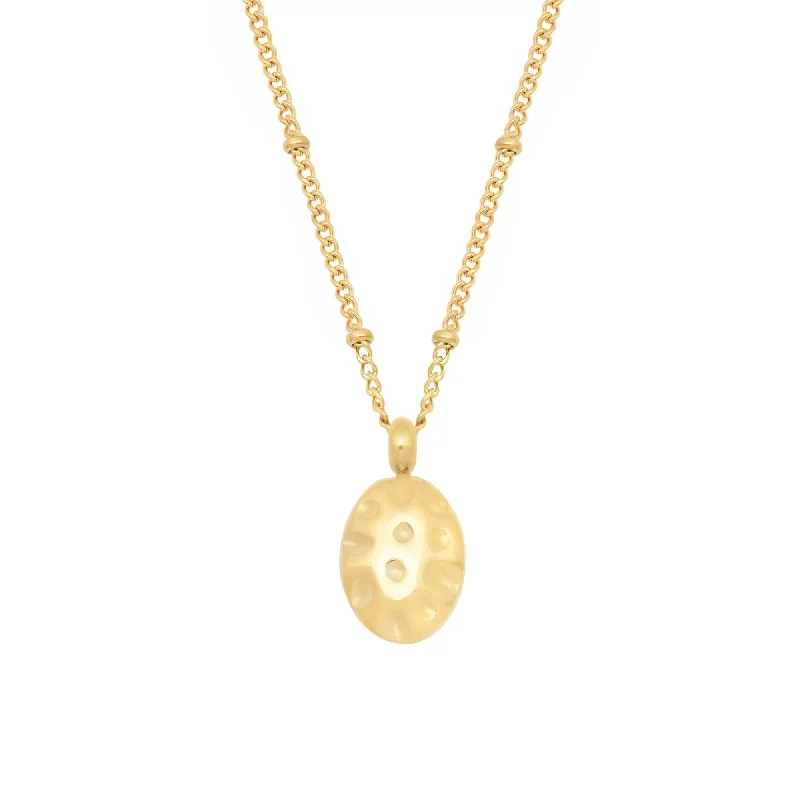 Layered Chain Pendant Necklace-Fallon Necklace