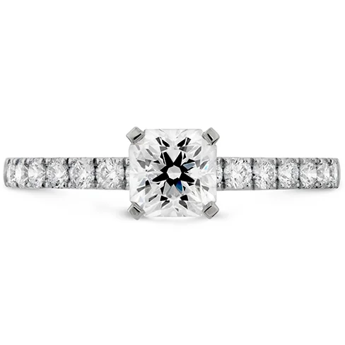 Cushion Cut Engagement Ring-Hearts On Fire Destiny Dream Diamond Engagement Ring