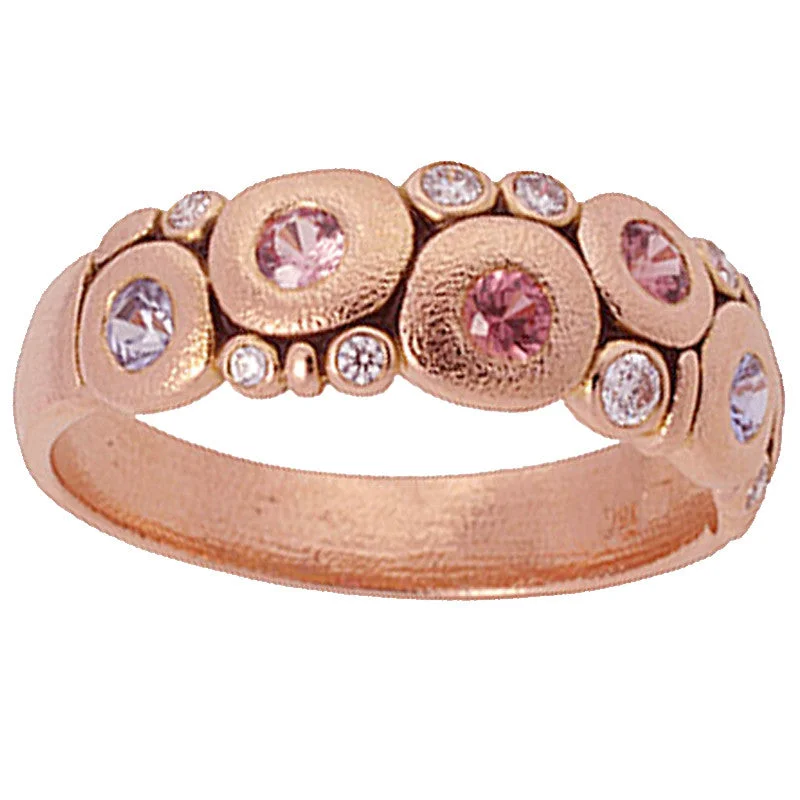 Gold Ring with Amethyst-Alex Sepkus Candy Ring - R-122RS