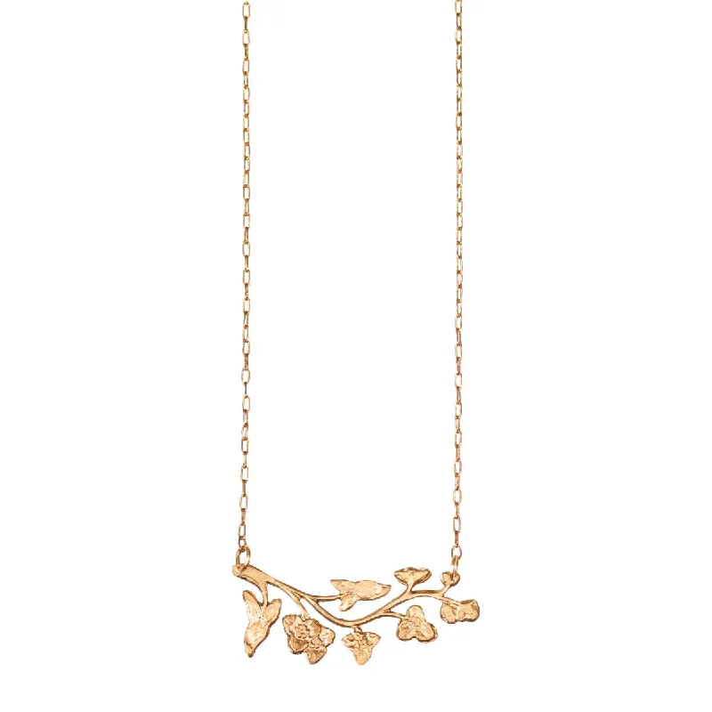 Customizable Gold Necklace-Aurelie Single Necklace