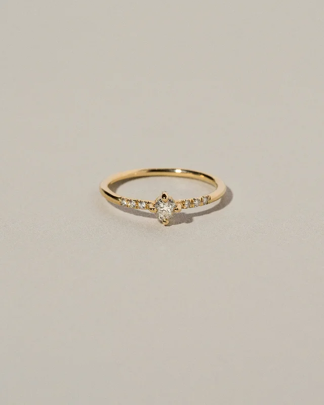 Gemstone Eternity Ring-Mini Compass Rose Ring