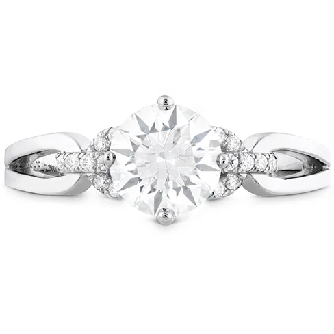 Platinum Wedding Ring-Hearts On Fire Brielle Engagement Ring