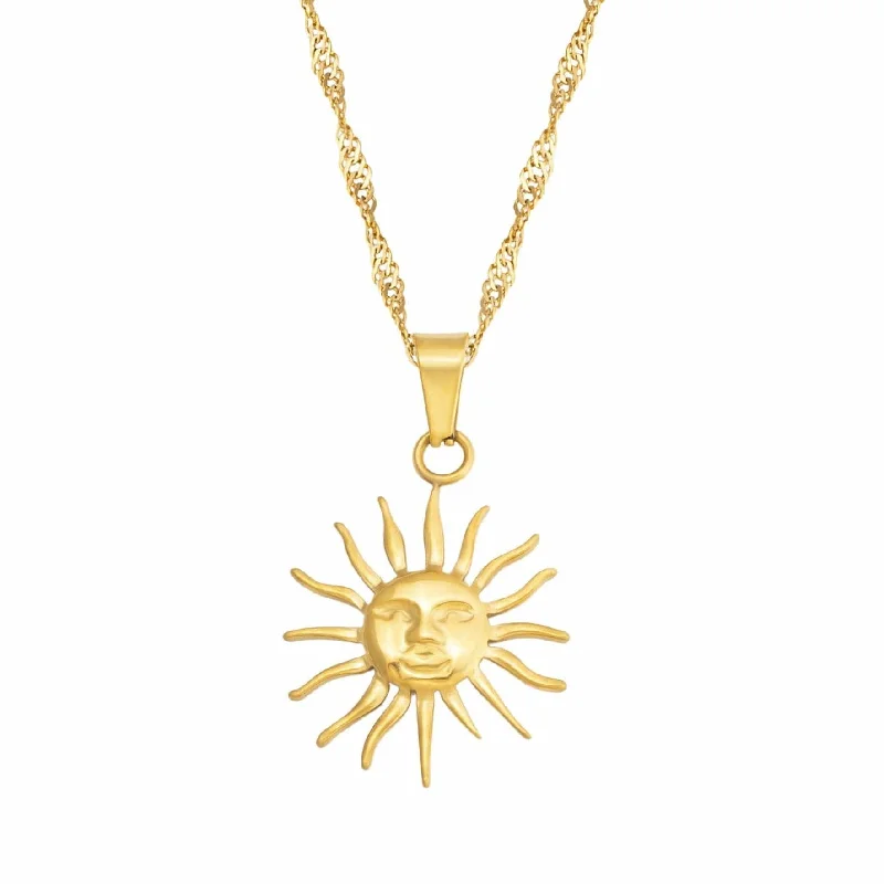 Multi-Layer Necklace-Ray Of Sunshine Necklace